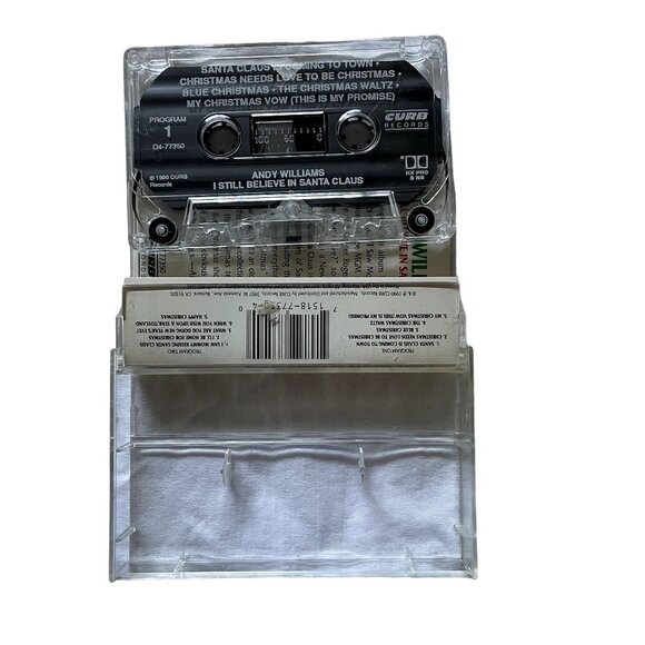 Vintage Andy Williams Christmas Audio Music Cassette 1990 - Picture 5 of 5